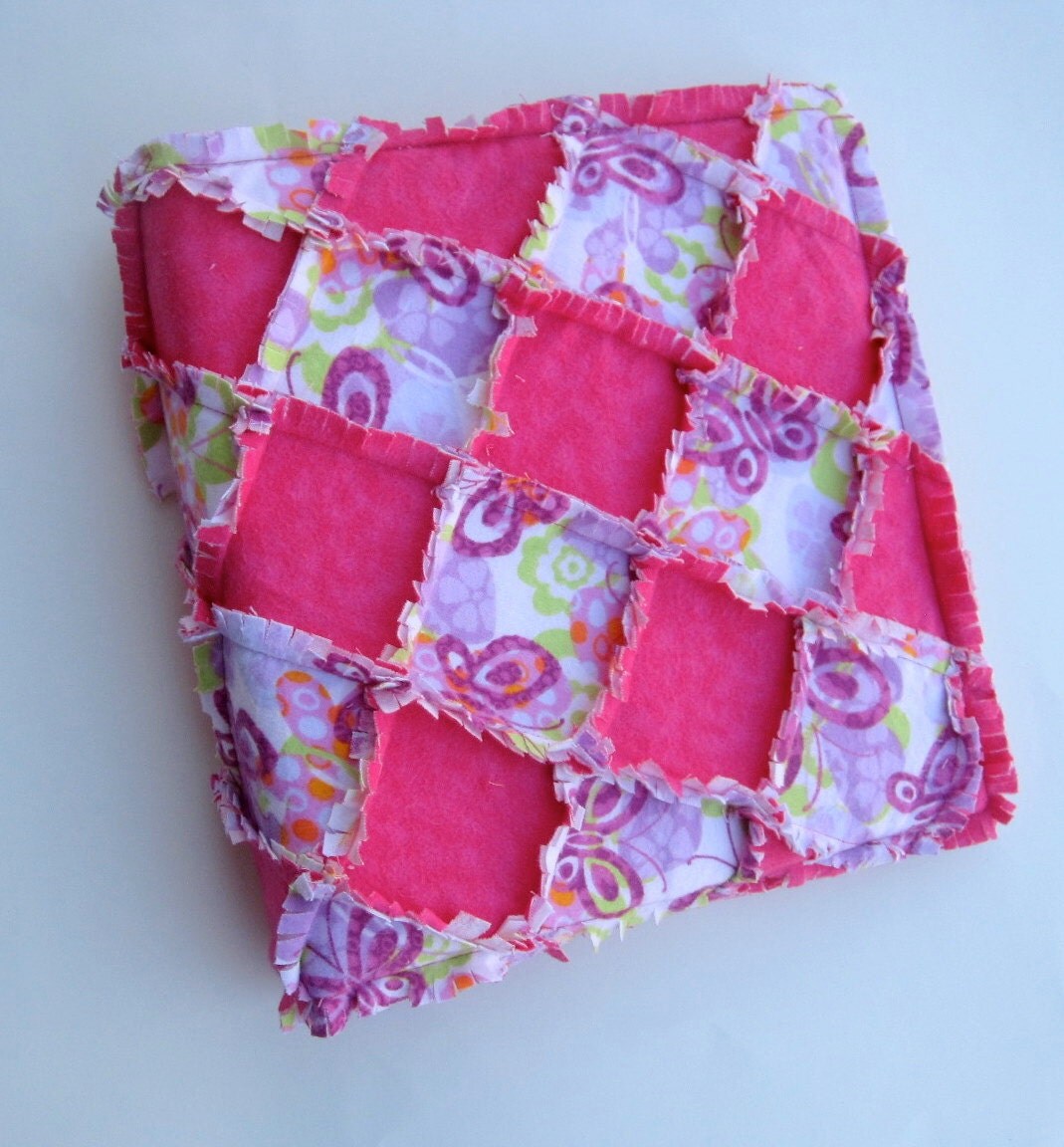 FANTASTIC RAG QUILT Binder Cover 3 Ring Binder Fabric Covered