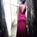 SALE Open back red maxi dress, Convertible wrap dress, Goddess dress