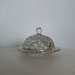 Charming Vintage English Glass Domed Dish