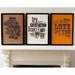 The 1960's Collection of Limited Letterpress Music Prints, inspired by the music of The Beatles, The Rolling Stones & Bob Dylan.