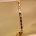 Reserved for Glenys/Vintage 10K Yellow Gold Diamond Bracelet. .70 Carats