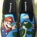 Super Mario Bro. custom non name brand slip-on shoes