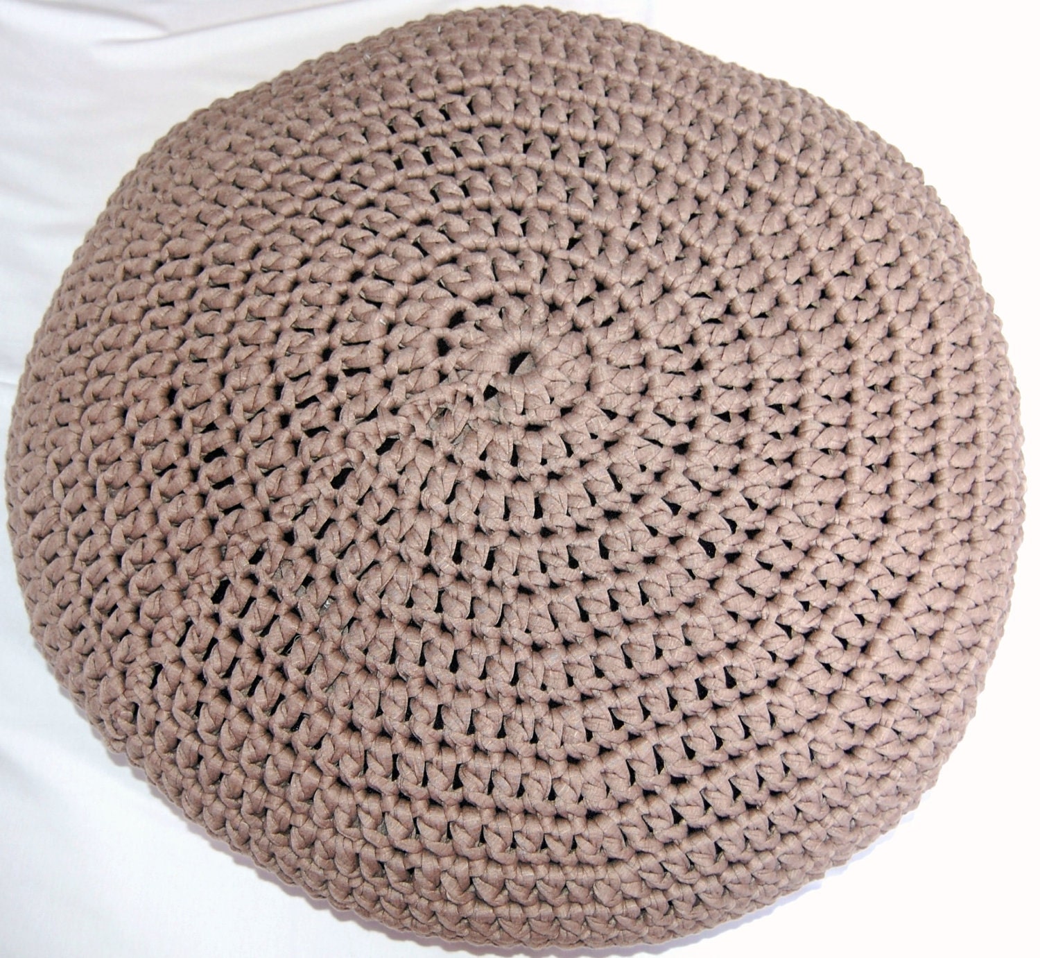 crochet pouf pattern pdf