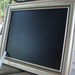 Upcycled shabby chic / rustic chalkboard frame - photo prop