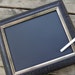 Upcycled shabby chic / rustic chalkboard frame - photo prop