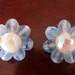 Moontone Blue and White Vintage Earrings