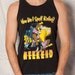 RESERVED /// Super Cool Surf Tank - Bare Bordz - L