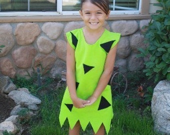 Pebbles costume green 0-5t