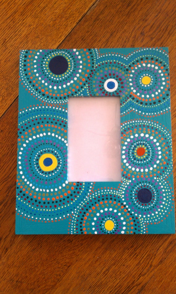 Items similar to Hand Painted Picture Frame on Etsy