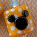 Mango Mickey Mouse Icon Earrings Lampwork Jewelry Glass Beads Sterling Silver Mickey Earrings Disney Princess