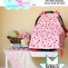 Car Seat Canopy Pattern- A PDF Sewing Pattern for Baby CarSeat Canopy Cover