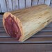 Large Wood Box made from Red Cedar Log