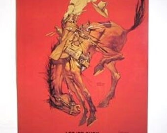 Vintage 1964 Pendleton Round Up Poster