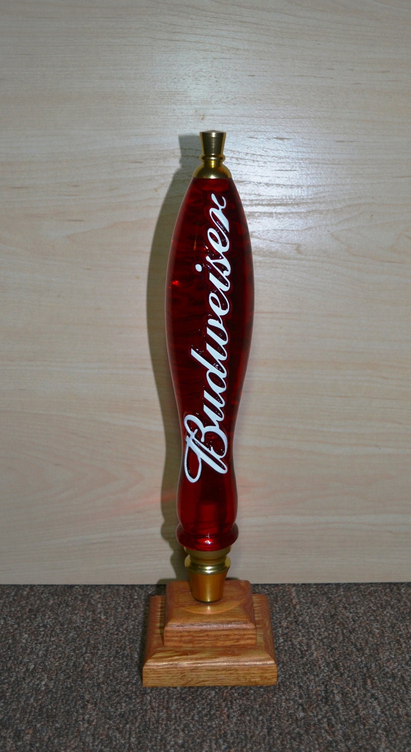 Vintage Budweiser Beer Tap Handle