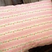 Vintage FLORAL PILLOWCASE, ZIPPER, cotton, classic mid century bedding