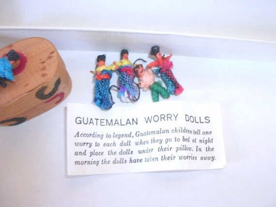 Worry Dolls from Guatemalan the legend
