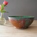 Rustic Copper bowl, Vintage rustic Planter