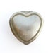 Vintage Wedding rings box, Pewter Heart Box, romantic gift, gift for loved one, retro jewelry box, graduation gift
