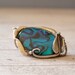 Reserved for Jessica.......Blue shell Pendant Necklace, Vintage 925 silver pendant necklace