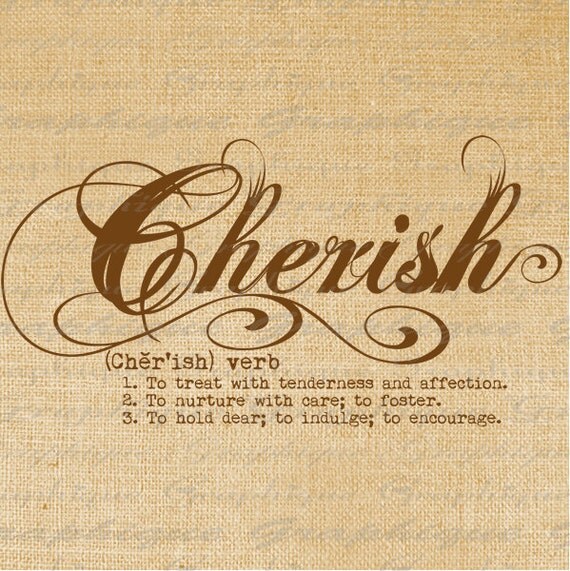 what is the full meaning of cherish