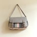 Leather & Canvas Messenger Bag
