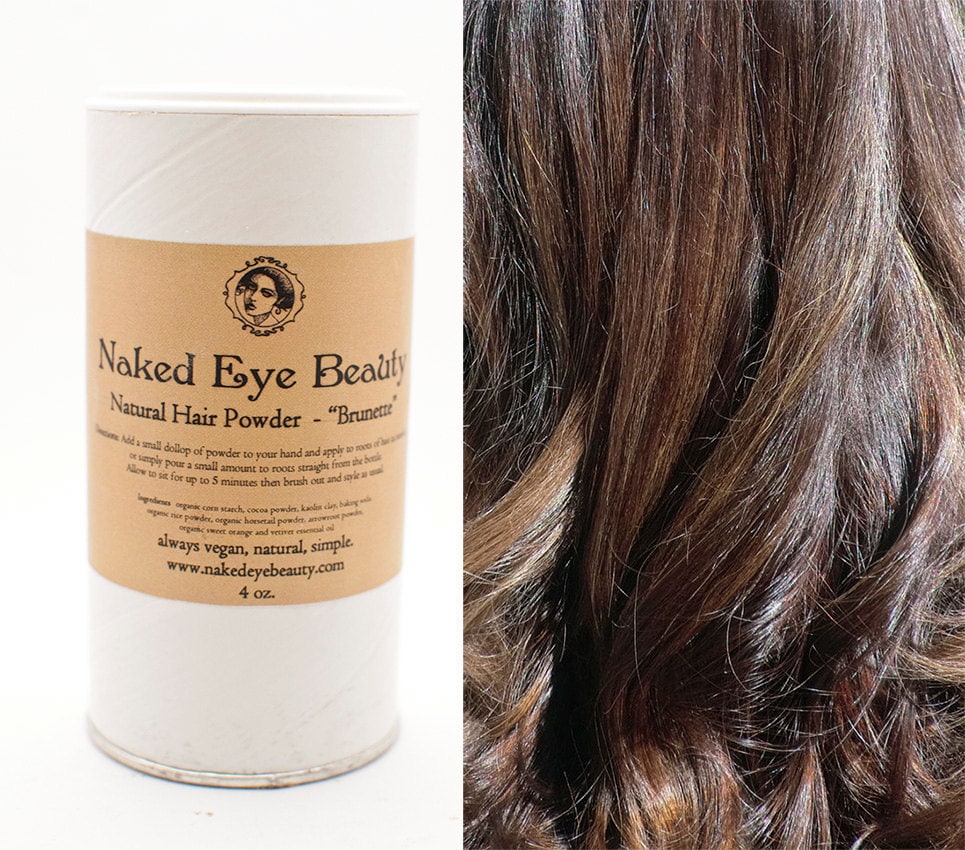 Dry Shampoo Hair Powder Vegan Organic 4 by nakedeyebeauty