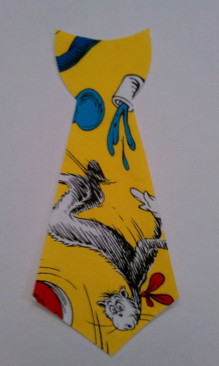 Dr. Seuss Tie Iron On No Sew Applique