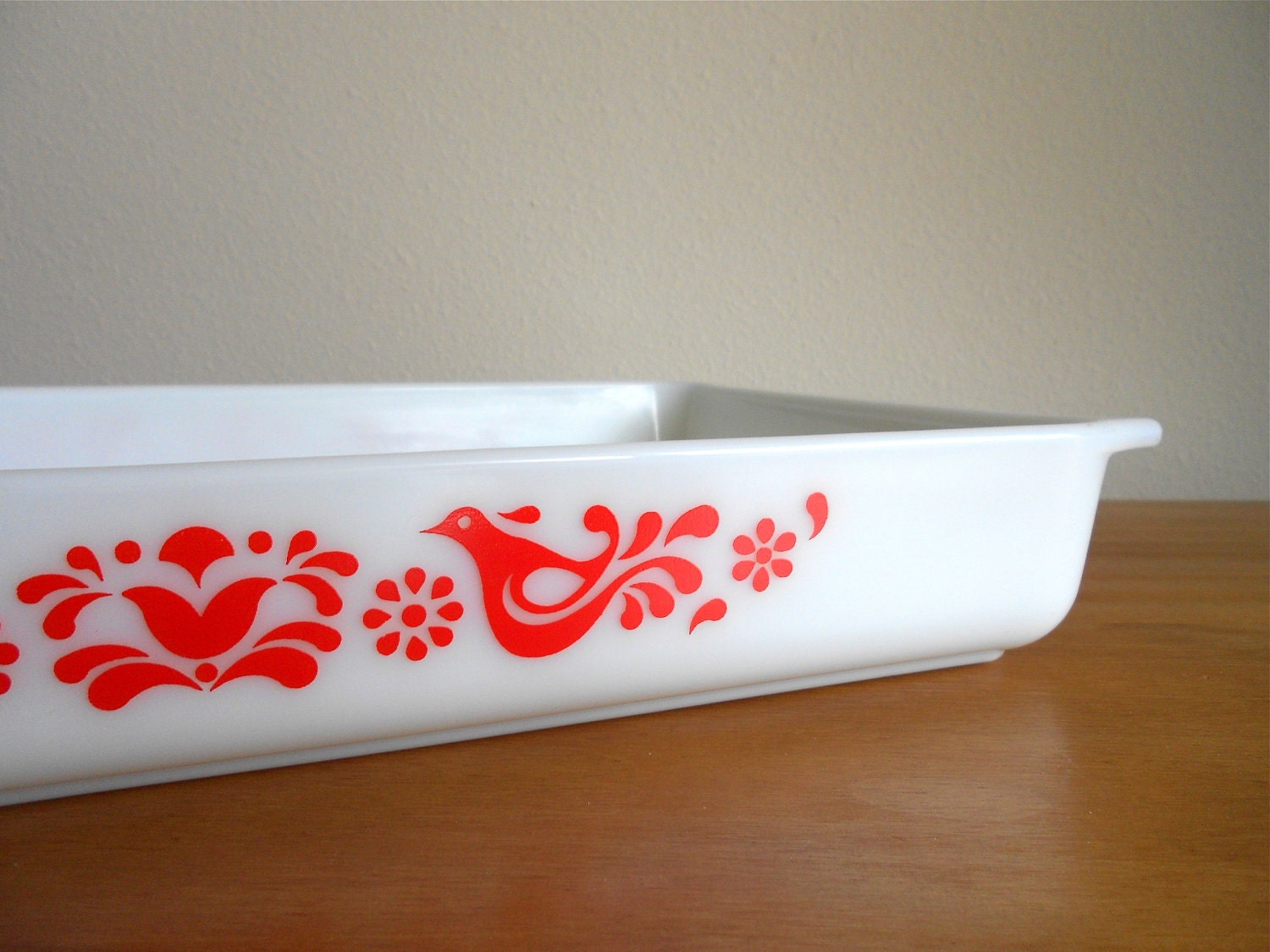Pyrex Friendship Casserole Dish Lasagna Brownie Pan Open Baker