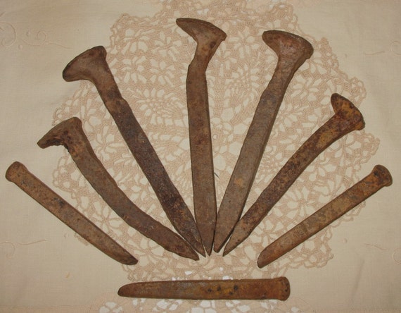 items-similar-to-primitive-antique-railroad-spikes-on-etsy