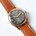 Soviet military wristwatch Komandirskie/Vostok, gold plated mens watch