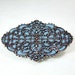 Blue pin brooch silver antique victorian jewelry unique gifts for her custom made jewelry brooches pins for her
