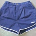 Vintage 90s CHRISTIAN DIOR Blue SPORTY Shorts