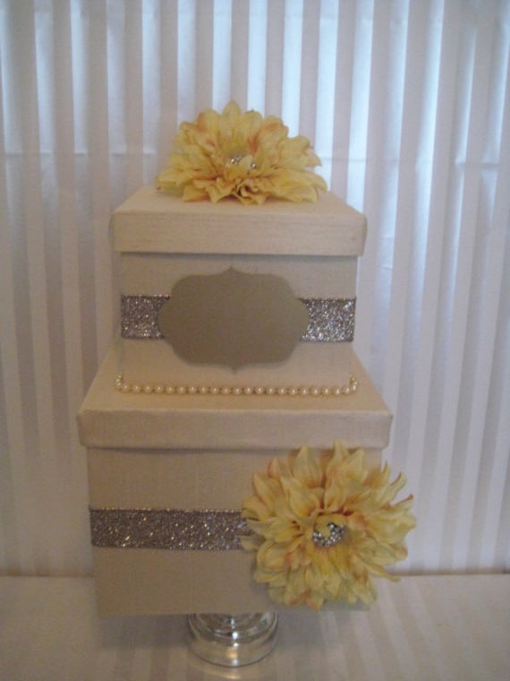 Wedding Card Box- The "Brittany"-Custom wedding Card Box, gift card holder-Custom Order Your Custom Box Today