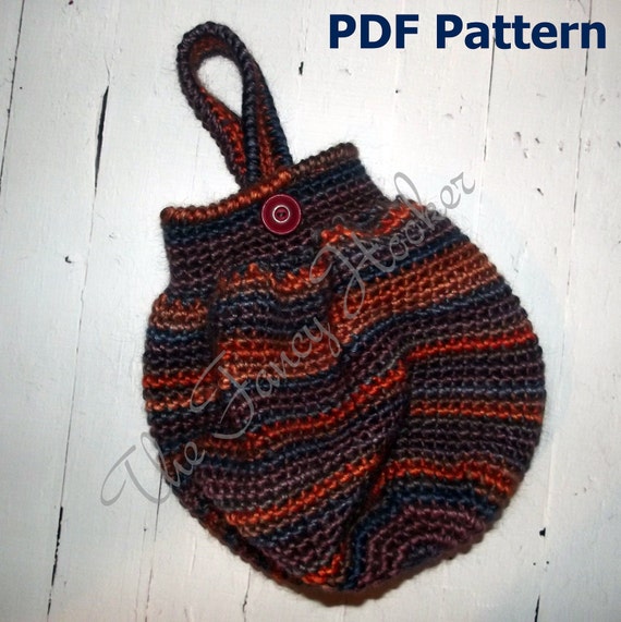 Items similar to PDF PATTERN, Gypsy Purse pattern, Crochet ...