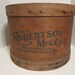 Vintage Round Wooden Box