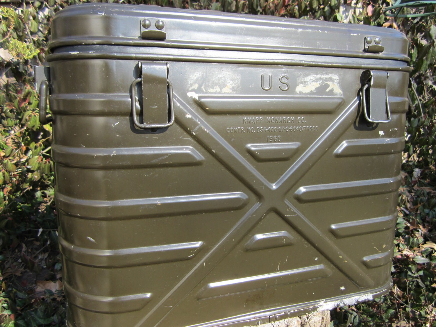 Vintage US Military Cooler 1968