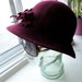 Purple Felt Hat