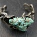 RESERVED for Jenny. One of a kind Zacatecas Turquoise and Sterling Bracelet. Hand made in 1979.