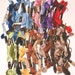 Lot of 50 Skeins of Embroidery Thread Cotton Embroidery Floss Anchor and DMC Many Colors Mixed Colors (Lot 1)