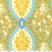 SALE Garden Damask in Sunset, Secret Garden by Sandi Henderson for Michael Miller, 1 Fat Quarter