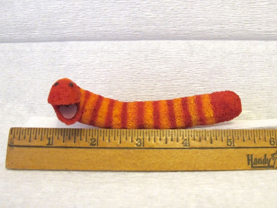 slimy the worm plush