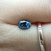 Genuine Montana Sapphire Blue Oval Cut .79 carat Loose Gemstone