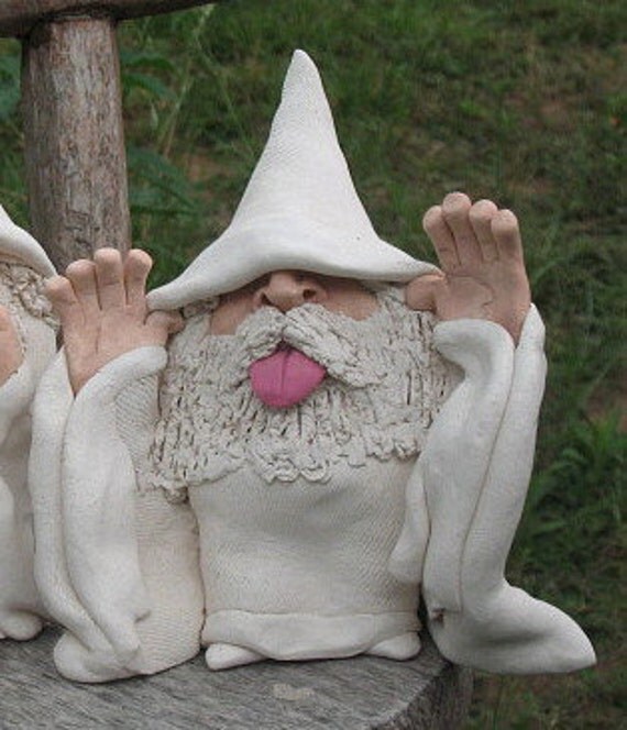 Items similar to White Wizard Giving Raspberries on Etsy