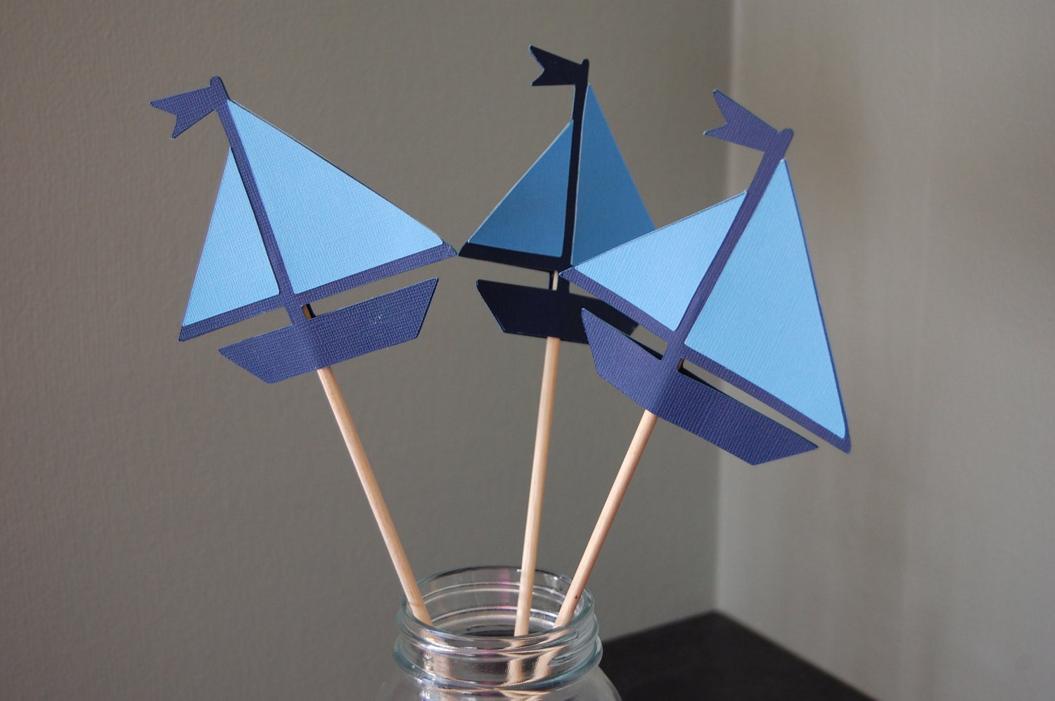 Sailboat Centerpieces Nautical Centerpieces 8 Pcs