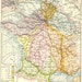 Antique French Map of FRANCE Original map 1906