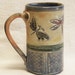 ceramic dragonfly coffee mug 20oz stoneware 20A091