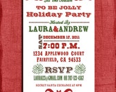 Holiday Party Invitation- 4x6 Invitation-Prints at home Il_170x135