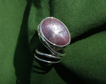 Star Ruby/Sapphire archaic inspired sterling silver ring originally designed and handmade by MonBedo