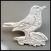 Ceramic Stamp, Texural Stamps, Clay Stamps, for stamping on stoneware clay, polymer clay, metal clay, crafts, and fondart foods ( 0081 )