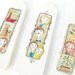 Love street, Set of three wooden houses,Original wall art,House decor